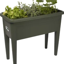 Elho Green Basics Kweektafel Xxl 75 - Plantenbak Voor Buitenkweken En Oogsten - Ø 75.5 X H 65.1 Cm - Groen/Blad Groen -Goedkope Groene Liefde Winkel 1032x1200