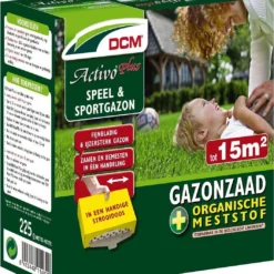 DCM Graszaad Activo Plus - Speel En Sportgazon - 0,225kg Voor 15m²