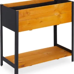 Relaxdays Moestuinbak Op Poten - Moestuintafel Hout - Kruidenbak - Kweektafel - Tuin -Goedkope Groene Liefde Winkel 1101x1200