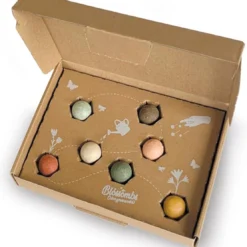 Blossombs Giftbox Small - 7 Blossombs - Bloembommetjes - Zaadbommetjes - Vlinders - Bijen - Biologisch - Ecologisch - Verjaardag - Communie - Doopsuiker - Valentijn -Goedkope Groene Liefde Winkel 1111x1200 2