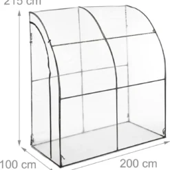 Relaxdays Kweekkas - Begaanbaar - Plantenkas - Pvc-folie - Hoog - Serre - Transparant -Goedkope Groene Liefde Winkel 1149x1200 4