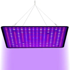 A Sunny Day LED Groeilamp - Grow Light - Kweeklamp - Versnelt Groei En Ontwikkeling - Groeilamp Rood Blauw - 45 Watt - 30 X 30 Cm - 225 LEDs