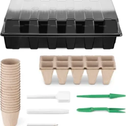 Navaris Zaden Starter Groei Set - 47-delige Set Met Potten Trays Deksel Labels Potlood Gatenmaker En Spatel - Kweek Nieuwe Planten -Goedkope Groene Liefde Winkel 1175x1200 3