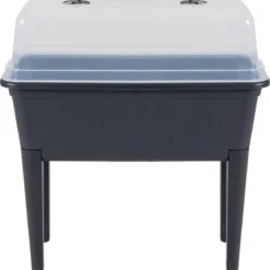 WDMT™ Extra Grote Kweekbak 50L | 76 X 37 X 60 Cm | Kweektafel | Mini Tuin | Verhoogde Kweekbak | Kweektuin | Kweekbak | Zwart -Goedkope Groene Liefde Winkel 1182x1200