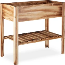 Relaxdays Moestuinbak Gevlamd Hout - Kruidentuin - Moestuintafel - Kweektafel Op Poten -Goedkope Groene Liefde Winkel 1197x1200 6