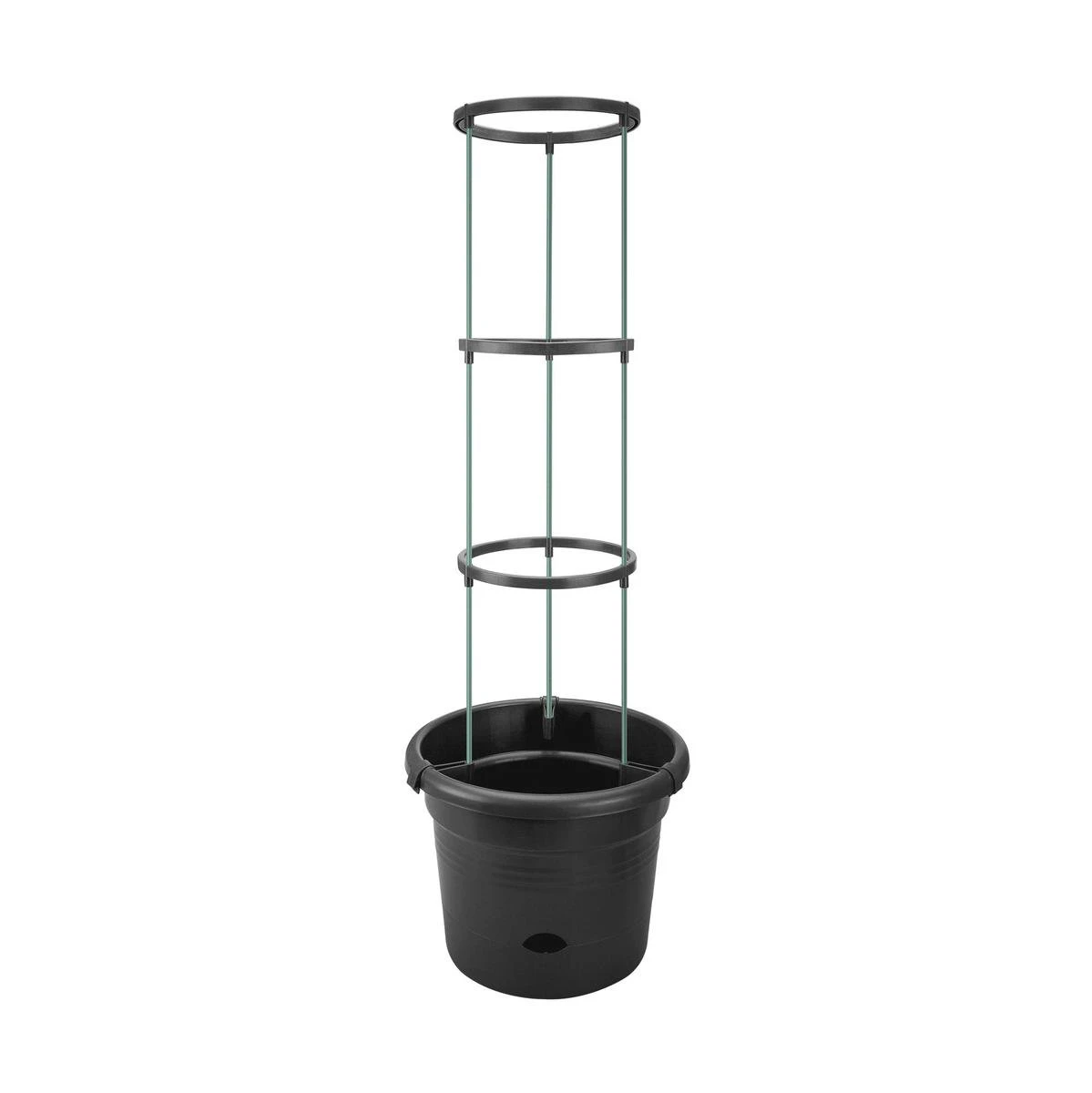 Elho Green Basics Tomaten Pot 33 - Bloempot Voor Buitenkweken En Oogsten - Ø 33.5 X H 26.0 Cm - Zwart/Living Black 3 Elho Green Basics Tomaten Pot 33 - Bloempot Voor Buitenkweken En Oogsten - Ø 33.5 X H 26.0 Cm - Zwart/Living Black