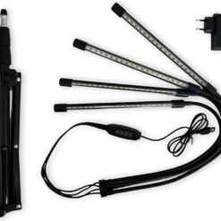 A Sunny Day Kweeklamp LED Wit Licht Inclusief Statief En USB Voeding - 160 Cm - Groeilamp Voor Planten - Zonlicht Lamp - Bloei Planten - Grow Light - 40 Watt - Automatisch Timer Voor 3-9-12 Uur -Goedkope Groene Liefde Winkel 1200x1012