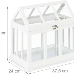 Relaxdays Mini Kweekkas - Set Van 2 - Kleine Plantenkas Binnen - Mini Kas - Vensterbank -Goedkope Groene Liefde Winkel 1200x1050