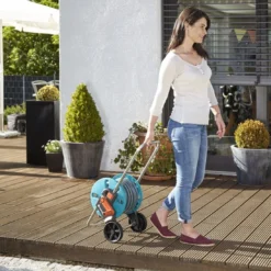 GARDENA - AquaRoll CleverRoll S Set Slangenwagen - Incl. 20 M Slang - Maximaal 40 M Opbergcapaciteit -Goedkope Groene Liefde Winkel 1200x1096