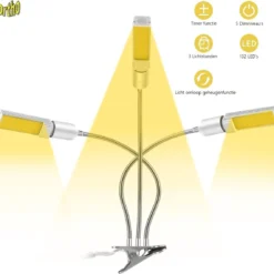 Ortho® - LED Groeilamp - Wit Licht - Bloeilamp - Kweeklamp - Full Spectrum - Grow Light - Groei Lamp (met 3 Lampen) Met Flexibele Lamphouder - Hoge Lichtintensiteit - Klem Spotje - 3x -Goedkope Groene Liefde Winkel 1200x1138