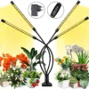 A Sunny Day Kweeklamp LED Warm Wit Licht Inclusief USB Voeding En Tafelclip - Groeilamp Voor De Bloei Van Planten - Zonlicht Lamp - Grow Light - 40 Watt - Automatisch Timer Voor 3-9-12 Uur -Goedkope Groene Liefde Winkel 1200x1148