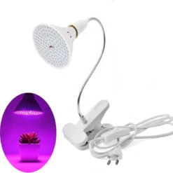 Merkloos Led Kweeklamp - Groeilamp - Bloeilamp Voor Planten - E27 Fitting - 200 LEDS - Met Klemhouder -Goedkope Groene Liefde Winkel 1200x1157