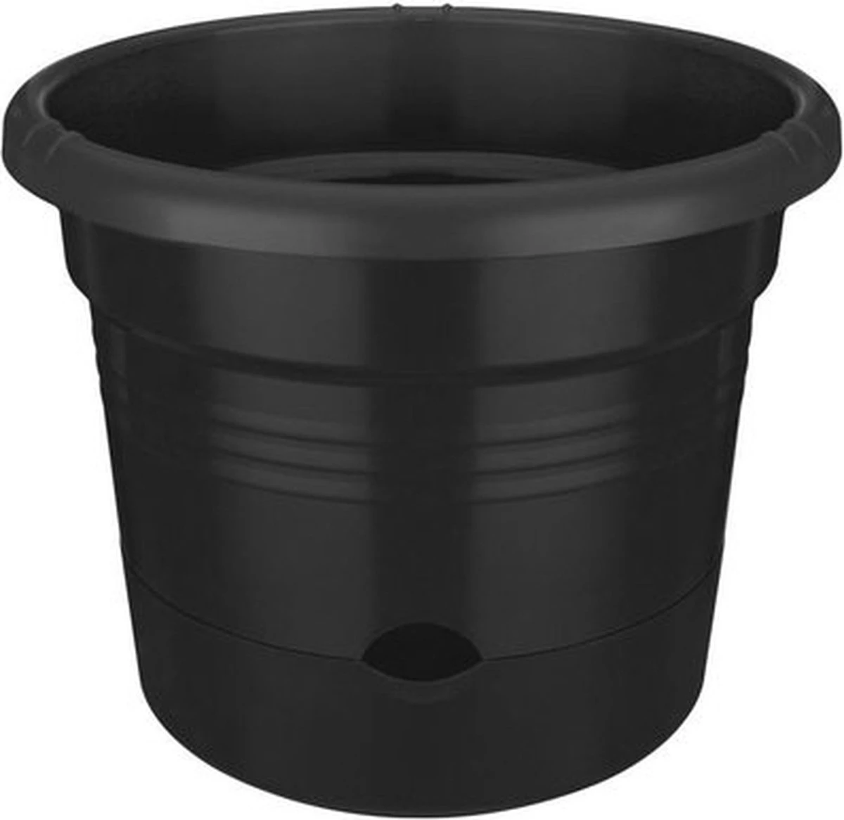 Elho Green Basics Tomaten Pot 33 - Bloempot Voor Buitenkweken En Oogsten - Ø 33.5 X H 26.0 Cm - Zwart/Living Black 5 Elho Green Basics Tomaten Pot 33 - Bloempot Voor Buitenkweken En Oogsten - Ø 33.5 X H 26.0 Cm - Zwart/Living Black - Afbeelding 3