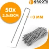 Premium Gronddoekpennen 50 St. - 15cm Lang - 2,5cm Breed - 3mm Dik - Verzinkt Staal - Anti-Worteldoek - Grondanker - Haring - Gronddoekhaak - Grondhaken - Groots 2 Premium Gronddoekpennen 50 St. - 15cm Lang - 2,5cm Breed - 3mm Dik - Verzinkt Staal - Anti-Worteldoek - Grondanker - Haring - Gronddoekhaak - Grondhaken - Groots -Goedkope Groene Liefde Winkel 1200x1176