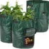 Relaxdays Kweekzak Aardappelen - Set Van 3 - Plantzak - 38 L - Handgrepen - Donkergroen 1 Relaxdays Kweekzak Aardappelen - Set Van 3 - Plantzak - 38 L - Handgrepen - Donkergroen -Goedkope Groene Liefde Winkel 1200x1178 2