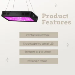 A Sunny Day 1000 Watt LED Groeilamp - Kweeklamp - Groei En Bloei - Grow Light - Full Spectrum - 1000 Watt - 100 Dual Chip LEDs -Goedkope Groene Liefde Winkel 1200x1200 111