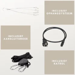 A Sunny Day 1000 Watt LED Groeilamp - Kweeklamp - Groei En Bloei - Grow Light - Full Spectrum - 1000 Watt - 100 Dual Chip LEDs -Goedkope Groene Liefde Winkel 1200x1200 113