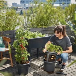 Elho Green Basics Kweektafel Super Xxl - Zwart/Living Black -Goedkope Groene Liefde Winkel 1200x1200 129