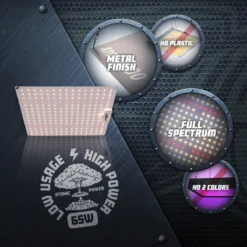 AtomicGrow Kweektent Compleet LED Full Spectrum Kweeklamp AtomX600 Kweekset Groeilamp -Goedkope Groene Liefde Winkel 1200x1200 170