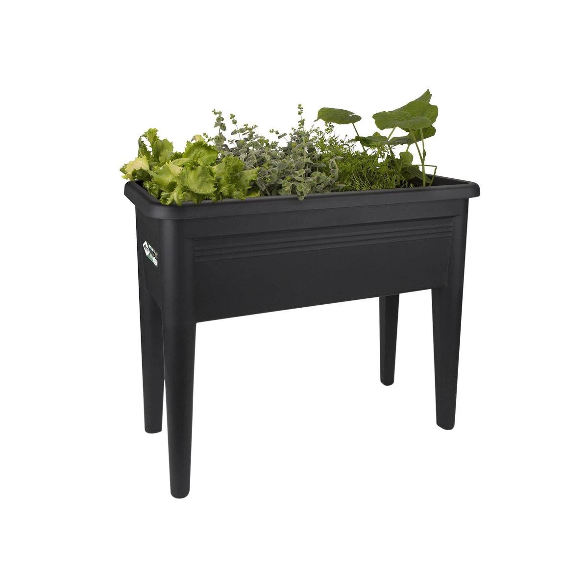 Elho Green Basics Kweektafel Xxl 75 - Plantenbak Voor Buitenkweken En Oogsten - Ø 75.5 X H 65.1 Cm - Zwart/Living Black 7 Elho Green Basics Kweektafel Xxl 75 - Plantenbak Voor Buitenkweken En Oogsten - Ø 75.5 X H 65.1 Cm - Zwart/Living Black - Afbeelding 5