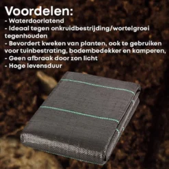 YUGN 21 M2 Anti Worteldoek Duurzaam Gronddoek En Bodembedekker 4.2 Bij 5 Meter - Ideale Onkruidbestrijding - Tevens Wortelbegrenzer En Tuinbestrating En Grondzeil - 4.2x5 Meter - Cadeau Tip 16 YUGN 21 M2 Anti Worteldoek Duurzaam Gronddoek En Bodembedekker 4.2 Bij 5 Meter - Ideale Onkruidbestrijding - Tevens Wortelbegrenzer En Tuinbestrating En Grondzeil - 4.2x5 Meter - Cadeau Tip -Goedkope Groene Liefde Winkel 1200x1200 199