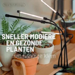 New York Biology™ - Kweeklamp LED Full Spectrum | Groeilamp Voor Planten | 40 Watt | Automatisch Timer Voor 3-9-12 Uur Voor Beste Resultaat -Goedkope Groene Liefde Winkel 1200x1200 232