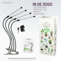 New York Biology™ - Kweeklamp LED Full Spectrum | Groeilamp Voor Planten | 40 Watt | Automatisch Timer Voor 3-9-12 Uur Voor Beste Resultaat -Goedkope Groene Liefde Winkel 1200x1200 233