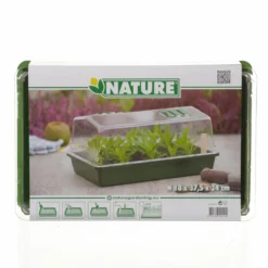 Nature - Mini-kweekbak (met Ventilatie) - H18 X 37,5 X 24cm - Groen - Kweken 7 Nature - Mini-kweekbak (met Ventilatie) - H18 X 37,5 X 24cm - Groen - Kweken -Goedkope Groene Liefde Winkel 1200x1200 267