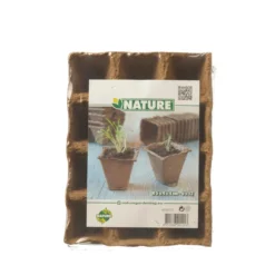 Nature Turfpottrays - Biologisch Afbreekbare Turfpotjes H5x4x4cm - Set A 6 Trays Van 12 Stuks -Goedkope Groene Liefde Winkel 1200x1200 280
