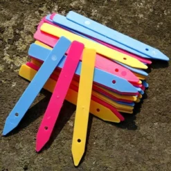 Merkloos Plantenlabels Gekleurd - Set Van 72 Stuks