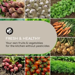 Blumfeldt High Grow Straight Kweekbak - Kweektafel - Moestuinbak 180 X 90 Cm - Werkhoogte 60 Cm - Inhoud 970 L - Staal - Zilver 24 Blumfeldt High Grow Straight Kweekbak - Kweektafel - Moestuinbak 180 X 90 Cm - Werkhoogte 60 Cm - Inhoud 970 L - Staal - Zilver -Goedkope Groene Liefde Winkel 1200x1200 318