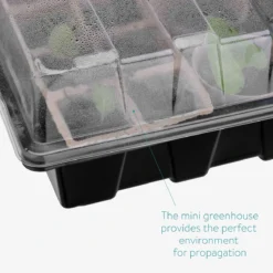 Navaris Zaden Starter Groei Set - 63-delige Set Met Potten Trays Deksel Labels Potlood Gatenmaker En Spatel - Kweek Nieuwe Planten -Goedkope Groene Liefde Winkel 1200x1200 334