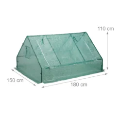 Relaxdays Kweekkas - 110 X 180 X 150 Cm - Foliekas - Uv-bestendig - Laag - Tuinkas - Groen 15 Relaxdays Kweekkas - 110 X 180 X 150 Cm - Foliekas - Uv-bestendig - Laag - Tuinkas - Groen -Goedkope Groene Liefde Winkel 1200x1200 345