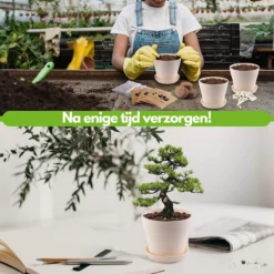 Bonsai Starters Kit - Bonsai Boompje - 5 Delige Set - 4 Soorten Zaden - Incl. E-book & Schaartje 10 Bonsai Starters Kit - Bonsai Boompje - 5 Delige Set - 4 Soorten Zaden - Incl. E-book & Schaartje -Goedkope Groene Liefde Winkel 1200x1200 642