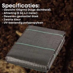 YUGN Anti Worteldoek 4x5M En 60 Gronddoekpennen - 20 M² - Duurzaam Gronddoek En Bodembedekker - Ideale Onkruidbestrijding - Gegalvaniseerd Anti Roest Grondpennen -Goedkope Groene Liefde Winkel 1200x1200 68