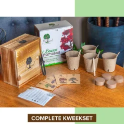 B-seed Starters Kit Incl. E-Book Bonsai Zaden Kweken - Boompje In Pot - Kamerplanten - Kweekset - Geschenkset - Kerstcadeau -Goedkope Groene Liefde Winkel 1200x1200 738