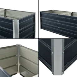 Moestuinbak Nijmegen Staal 240x47x40 Cm Antracietgrijs -Goedkope Groene Liefde Winkel 1200x1200 82