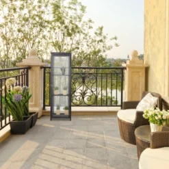 Relaxdays Kweekkas Balkon - Hout - 3 Etages - Balkonkas - Hobbykas - Plantenkas - Broeikas -Goedkope Groene Liefde Winkel 1200x1200 95