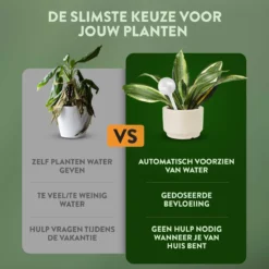 STFF & Co® Waterdruppelaar Voor Planten – Irrigatiesysteem Automatisch Watergeefsysteem – Waterbollen Voor Planten – Bewateringssysteem – 8 Stuks - 8cm -Goedkope Groene Liefde Winkel 1200x1200 966