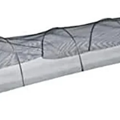 Merkloos Kweektunnel Met Zwart Gaasnet - 300x45x45 Cm -Goedkope Groene Liefde Winkel 1200x408