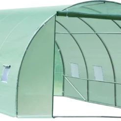 OUTSUNNY Tunnelkas 300x600 Gegalvaniseerde Metalen Buizen, Kweekkas, Hobbykas, Serre -Goedkope Groene Liefde Winkel 1200x577