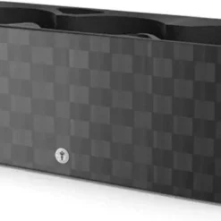 Cobble Trio - Design Kruidenpot Met Bewateringssysteem - Antraciet - Kruidenbak - Kweekbak - Plantenbak -Goedkope Groene Liefde Winkel 1200x601