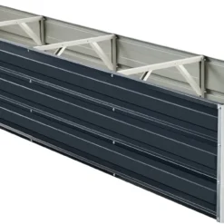 Moestuinbak Nijmegen Staal 240x47x40 Cm Antracietgrijs -Goedkope Groene Liefde Winkel 1200x643