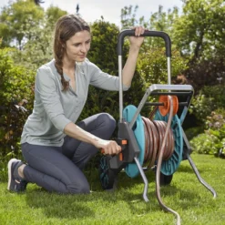 GARDENA - AquaRoll M CleverRoll Easy Slangenwagen - Maximaal 60 Meter - Inklapbare Zwengel -Goedkope Groene Liefde Winkel 1200x799 16