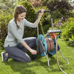 GARDENA - AquaRoll M CleverRoll Easy Slangenwagen - Maximaal 60 Meter - Inklapbare Zwengel -Goedkope Groene Liefde Winkel 1200x799 17