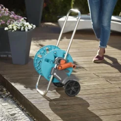 GARDENA AquaRoll S Slangenwagen - Verstelbare Handgreep - Excl. Tuinslang -Goedkope Groene Liefde Winkel 1200x799 23