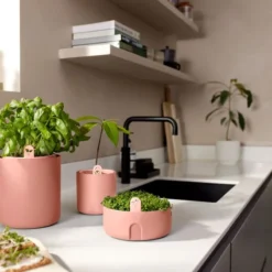 Elho Magic Microgreens 17 - Bloempot Voor Kiemgroenten - Ø 16.8 X H 7.1 Cm - Bruin/Toffee Terra -Goedkope Groene Liefde Winkel 1200x800 42