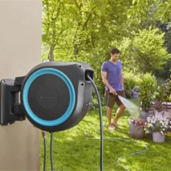 GARDENA - Wandslangenbox Slanghouder - RollUp M/L - 25 Meter - Ø 13 Mm -Goedkope Groene Liefde Winkel 1200x800 69