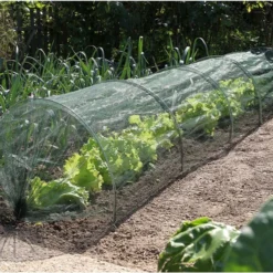 Nature - Tuintunnelset (2-in-1: Folie + Net) - 45 X 60 X 300cm -Goedkope Groene Liefde Winkel 1200x812