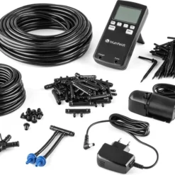 Blumfeldt Greenkeeper Automatisch Bewateringssysteem - Besproeiingscomputer - Druppelsysteem - Bewateringsautomaat Ideaal Tijdens Vakantie - Voor 60 Potplanten